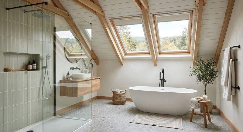 Attic Bathroom Remodeling in Palm Coast, FL