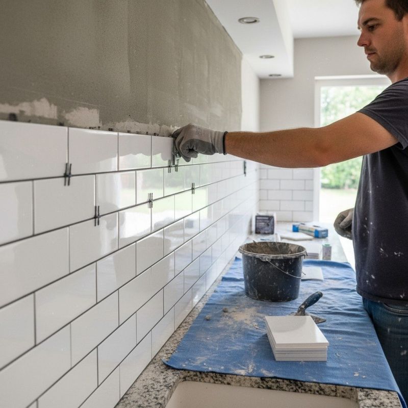 Small Tile Backsplash Service