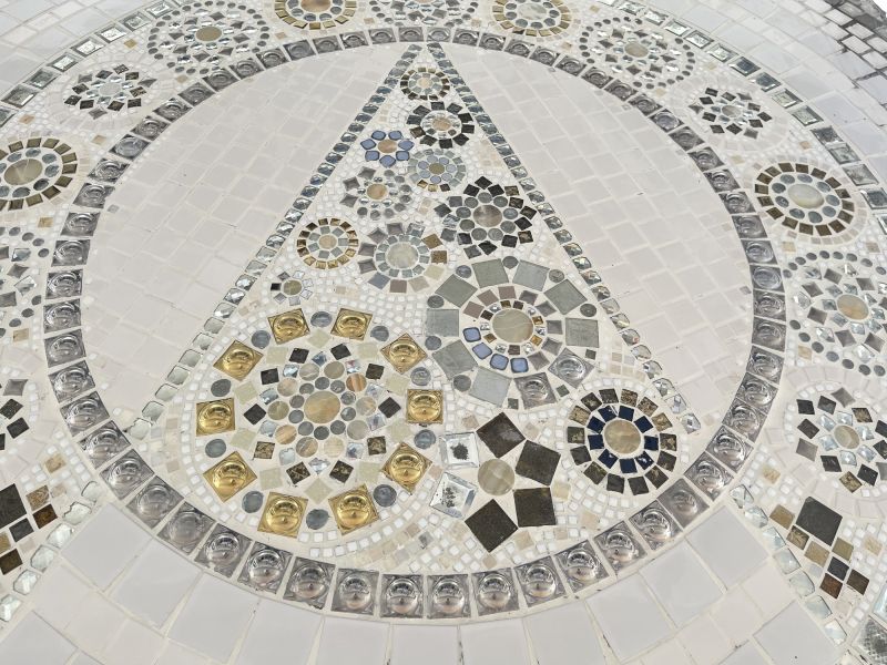 Close-up of Mosaic Tiles