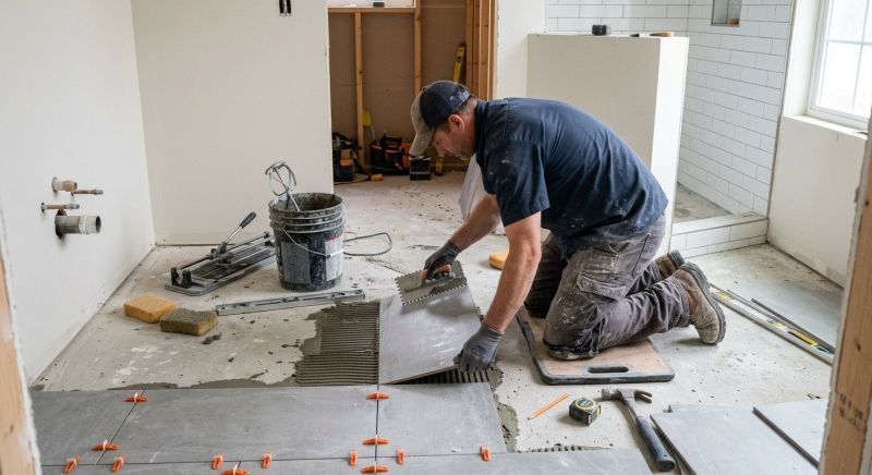 Tile Floor Renovation in Baltimore, MD